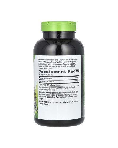Плоди вітекса, Vitex (Fruit) - 320 vcaps