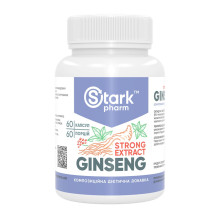 Екстракт кореня женьшеню, Ginseng Strong Extract - 60 caps