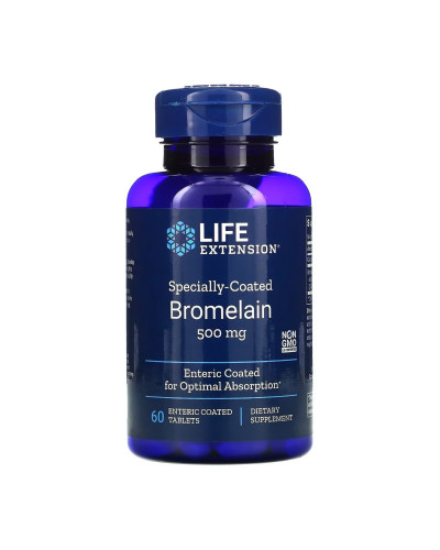 Бромелаїн, Specially-Coated Bromelain 500 mg - 60 tabs