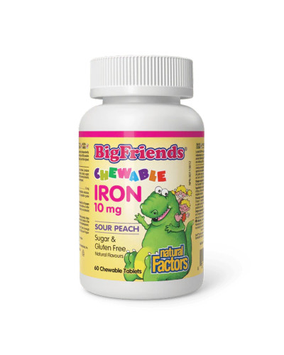 BigFriends Chewable Iron 10 mg - 60 tabs