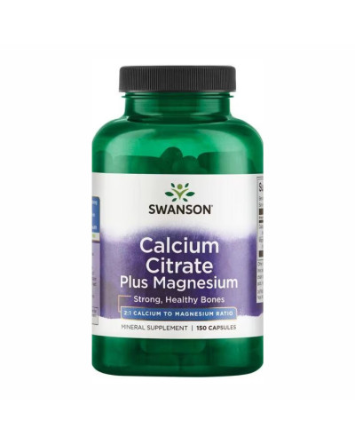 Calcium Citrate Plus Magnesium - 150caps
