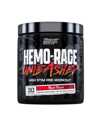 Передтренувальний комплекс, Hemo-Rage Unleashed - 30srv Blueberry Lemonade