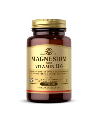 Magnesium with Vitamin B6 - 250 tabs