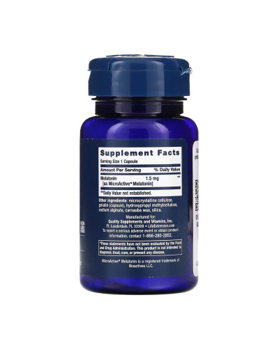 Мелатонін, Melatonin IR/XR - 60 caps