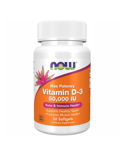 Вітамін Д3, Vitamin D-3 50,000 IU - 50 softgels