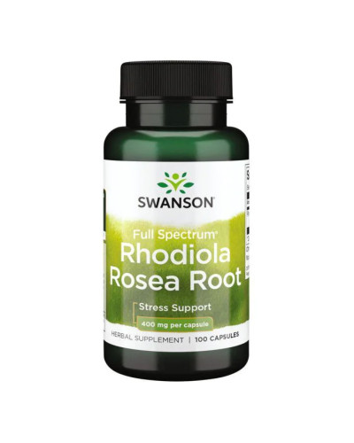 Родіола рожева, Rhodiola Rosea Rood 400mg - 100caps