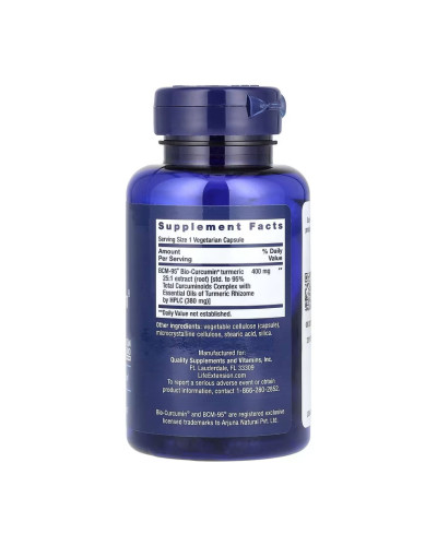 Super Bio-Curcumin® Turmeric Extract 400 mg - 60 vcaps