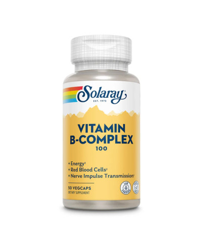 Комплекс вітамінів групи Б, Vitamin B-Complex 100 - 50 vcaps