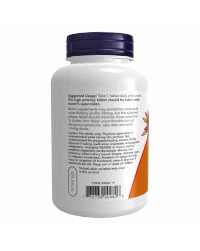 Niacin 500mg - 250 tabs