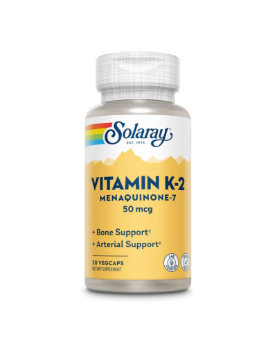 Вітамін К-2 МК-7, Vitamin K-2 MK-7 50mcg - 30 vcaps