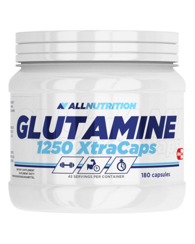 Глютамін, Glutamine 1250 Xtracaps - 180caps