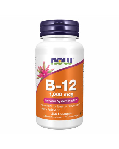 B-12 1000mcg - 250 Lozenges