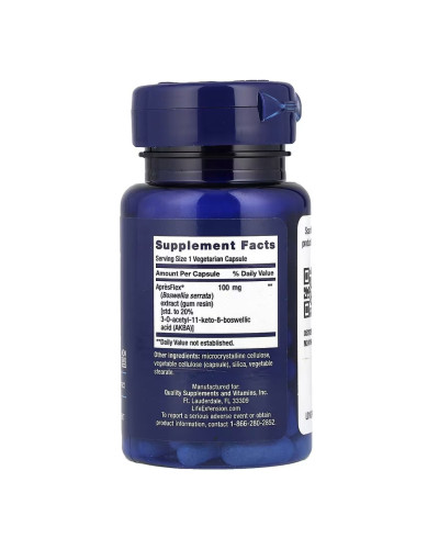 Інгібітор 5-LOX (Босвелія), 5-LOX Inhibitor with AprèsFlex® 100 mg - 60 vcaps