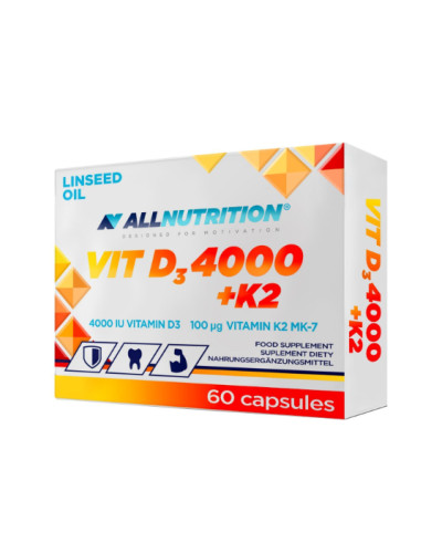 Vit D3 4000 + K2 - 60caps
