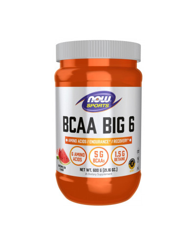BCAA Big 6 Powder - 600g Watermelon