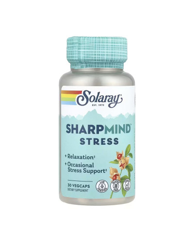 SharpMind Nootropics Stress - 30 vcaps
