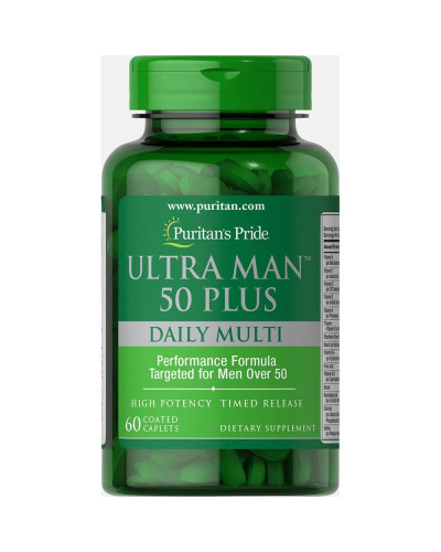 Вітаміни для чоловіків, Ultra Man™ 50 Plus - 60 Caplets