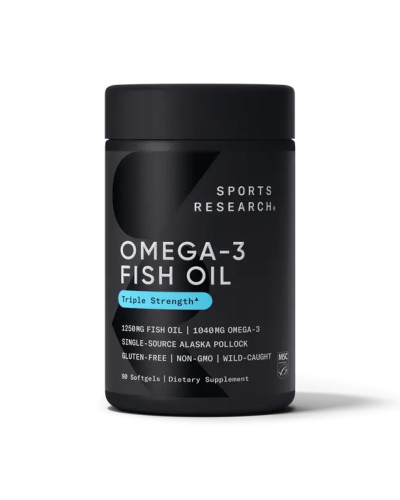 Omega-3 Fish Oil Alaska Pollock 1250mg - 90 softgels