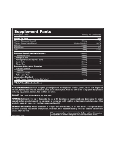 Animal Immune Pak - 30 packs