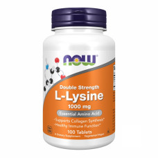Л-лізин, L-LYSINE 1000mg - 100 таблеток