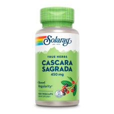 Каскара, Cascara Sagrada Bark 450mg - 100 vcaps