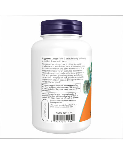 Магній Цитрат, Magnesium Citrate - 120 caps