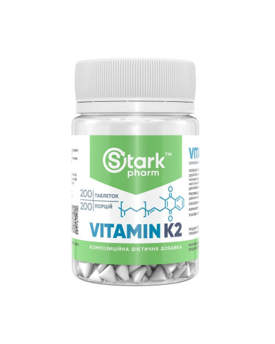 Вітамін К2, Vitamin K-2 - 200 tabs
