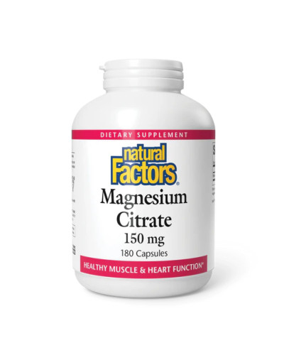 Magnesium Citrate 150mg - 180 caps