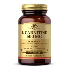 Л-Карнітин, L-Carnitine 500mg - 60 tabs