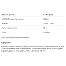 Морський колаген, AllDeynn Collarose Fish - 300g Mango Passion Fruit