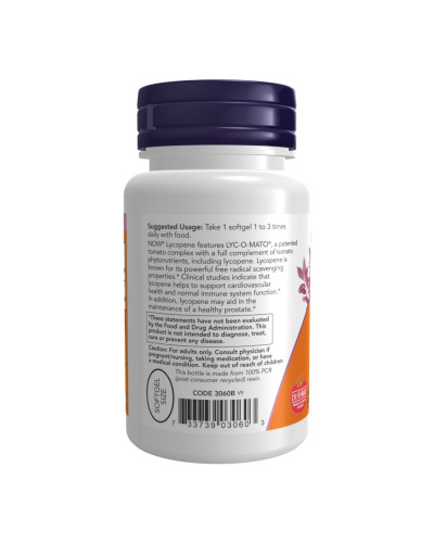 Lycopene 10 mg - 120 softgels