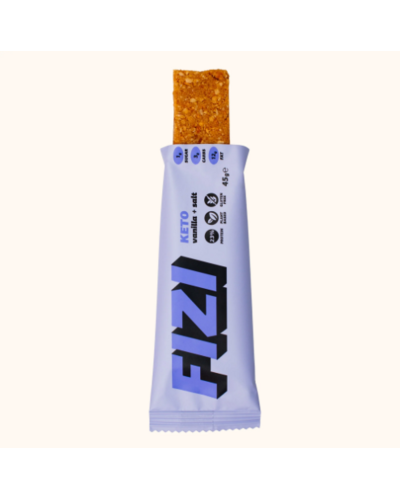 Батончики КЕТО, KETO Protein Bar - 10x45g Vanilla + Salt