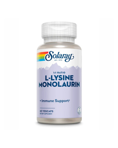 Л-лізин Монолаурин, L-Lysine Monolaurin 1:1 - 60 vcaps