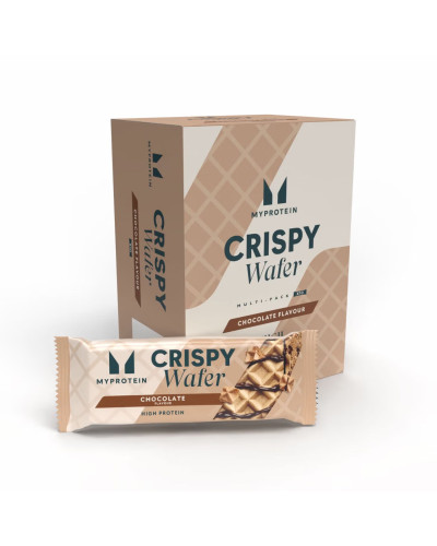 Протеїнові вафлі, Crispy Wafers - 10x42g Chocolate