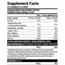 G15 Anabolic Gainer - 3000g Chocolate