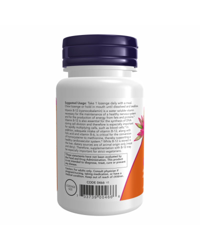 B-12 1000mcg - 250 Lozenges