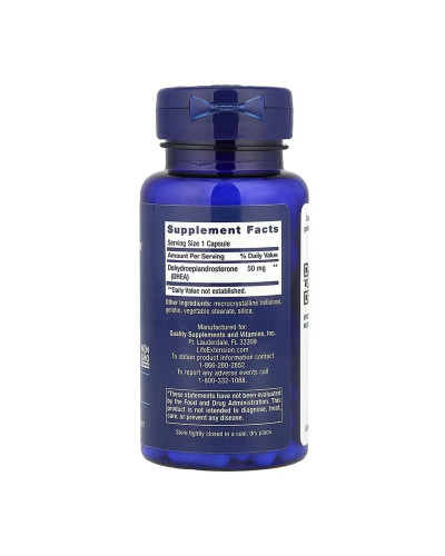 DHEA 50mg - 60 caps