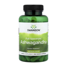 Ашвагандха, Ashwagandha 450mg - 100caps