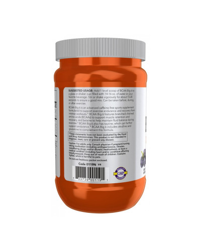 BCAA Big 6 - 600g Grape