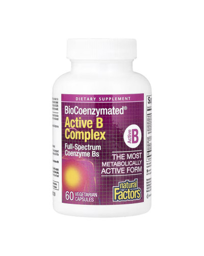 BioCoenzymated Active B Complex - 60 caps