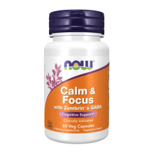 Спокій та концентрація, Calm & Focus with Zembrin® & GABA - 60 vcaps