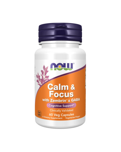 Спокій та концентрація, Calm & Focus with Zembrin® & GABA - 60 vcaps
