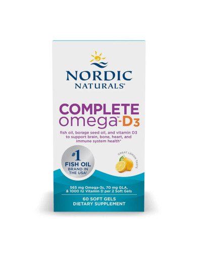 Complete Omega-D3 - 60 softgels