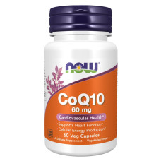 Коензим Q10, CoQ10 60mg - 60vcaps
