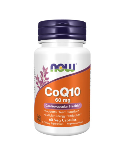 Коензим Q10, CoQ10 60mg - 60vcaps