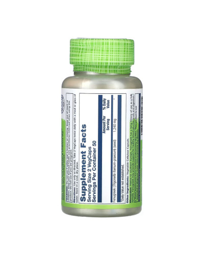 Насіння Пажитника, Fenugreek Seed 620mg - 100 vcaps