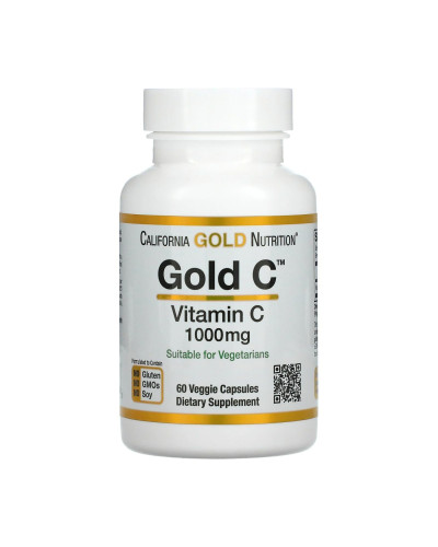 Вітамін С,Gold Vitamin C 1000mg - 60caps