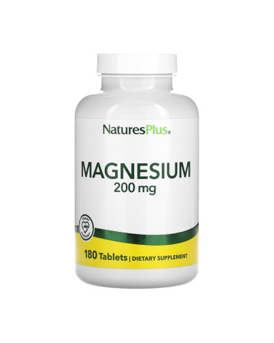 Хелатний магній 200 мг, Magnesium 200mg - 180 tabs