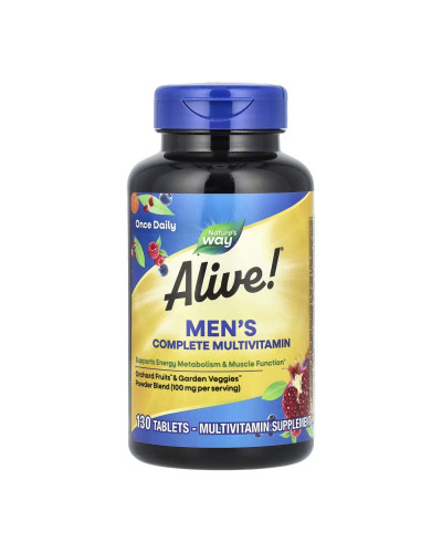 Мультивітамінний комплекс для чоловіків, Men's complete multivitamin - 130 tabs