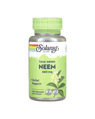 Листя Німу, Neem Leaf 460mg - 100 vcaps